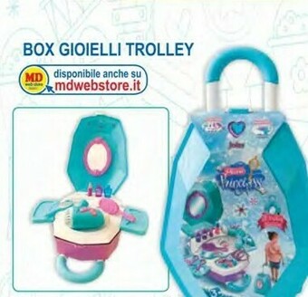 MD Discount Box gioielli trolley offerta