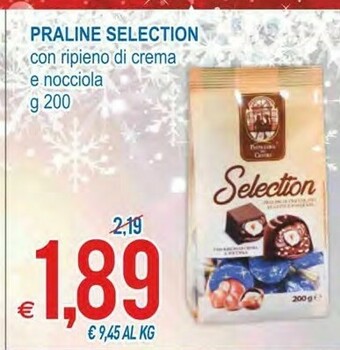 MD Discount Praline selection con ripieno di crema e nocciola offerta