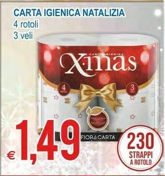 MD Discount Carta igienica natalizia offerta