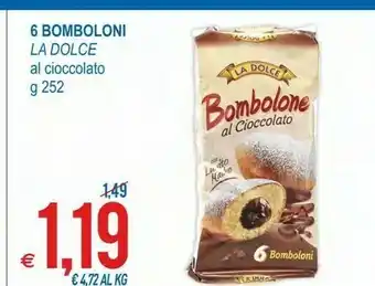 MD Discount Bombolone al cioccolato con lievito madre 252 g(ml) offerta