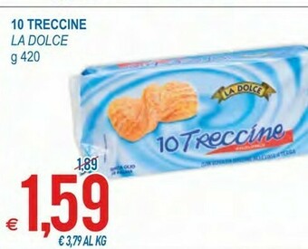 MD Discount 10 treccine di pastasfoglia preparate con yogurt 420 g(ml) offerta