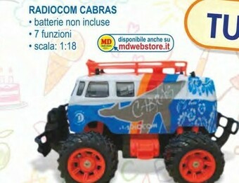 MD Discount Radiocom cabras scala 1:18 offerta