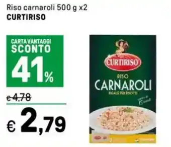 Iper La Grande Riso carnaroli CURTIRISO offerta