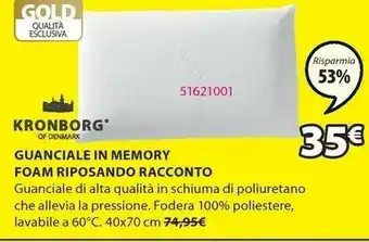 JYSK Guanciale riposando racconto offerta