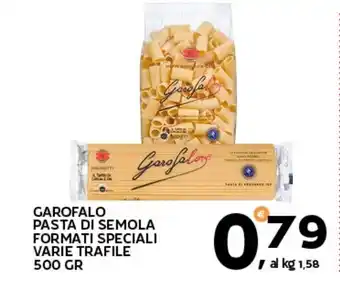 Extra Supermercati Garofalo pasta di semola formati speciali offerta