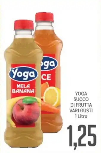 Supermercati Piccolo Yoga succo di frutta vari gusti offerta