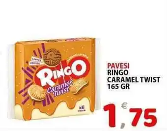 Il Centro Superstore Pavesi ringo caramel twist offerta