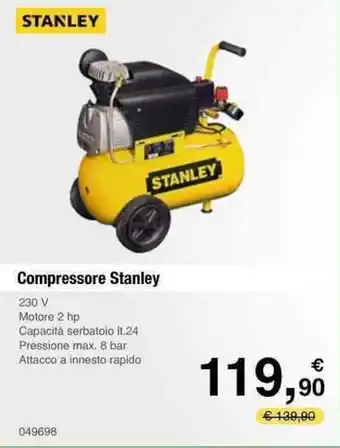 Stanley Compressore