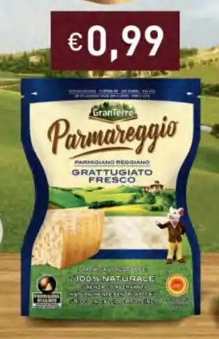 Prezzemolo e Vitale PARMAREGGIO Parmigiano Reggiano Grattugiato offerta