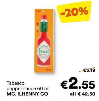 Unes Tabasco pepper sauce MC. ILHENNY CO offerta