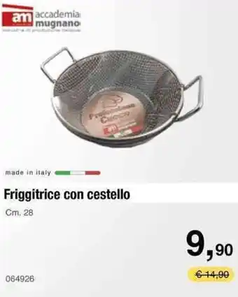Am Friggitrice con cestello Cm. 28