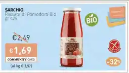 Prezzemolo e Vitale Sarchio passata di pomodoro bio offerta