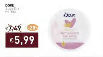 Prezzemolo e Vitale DOVE Body Silk offerta