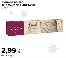 Tigre Torrone tenero alle mandorle QUARANTA offerta