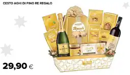 Tigre Cesto aghi di pino re regalo offerta
