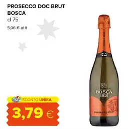 Tigre Prosecco doc brut BOSCA offerta