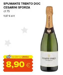 Tigre Spumante trento doc CESARINI SFORZA offerta