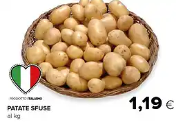 Tigre Patate sfuse offerta