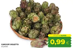 Tigre Carciofi violetto offerta