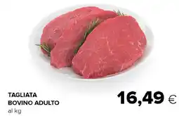 Tigre Tagliata bovino adulto offerta
