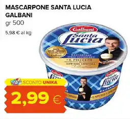 Tigre Mascarpone santa lucia GALBANI offerta