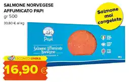 Tigre Salmone norvegese affumicato PAPI offerta