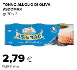 Tigre Tonno all'olio di oliva ASDOMAR offerta