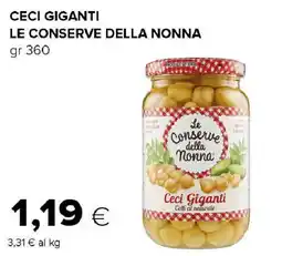 Tigre Ceci giganti LE CONSERVE DELLA NONNA offerta