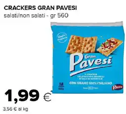 Tigre Crackers gran pavesi offerta