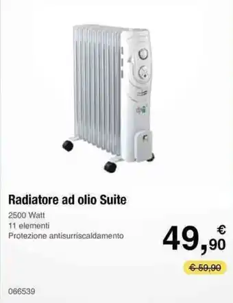 Handy fai da te Radiatore ad olio Suite offerta