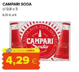 Tigre Campari soda offerta