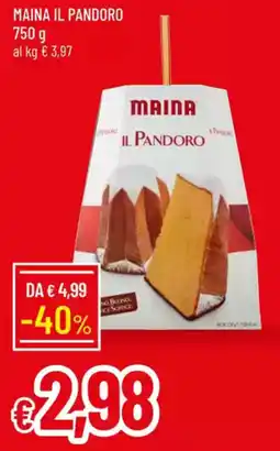 Galassia Maina il pandoro offerta