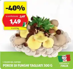 ALDI I colori del sapore poker di funghi tagliati offerta