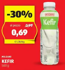 ALDI Milsani kefir offerta