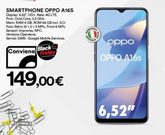 Ipercoop Oppo A16S Smartphone offerta