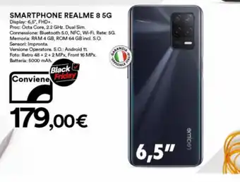 Ipercoop Realme 8 5G Smartphone offerta