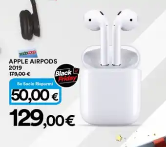 Ipercoop Apple Airpods 2019 offerta