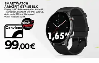 Ipercoop Amazfit GTR 2E BLK Smartwatch offerta