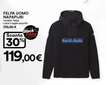 Ipercoop Felpa Uomo Napapijri offerta