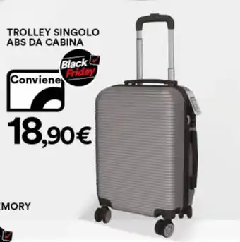 Ipercoop Trolley Singolo Abs da Cabina offerta