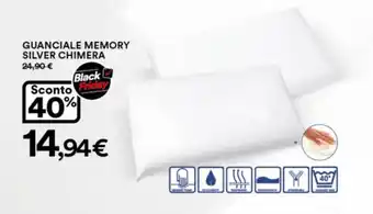 Ipercoop Guanciale Memory Silver Chimera offerta