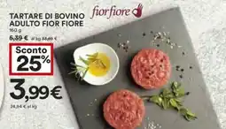 Coop Tartare di bovino adulto FIOR FIORE offerta