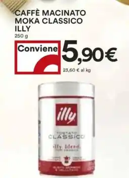 Coop Caffè macinato moka classico ILLY offerta