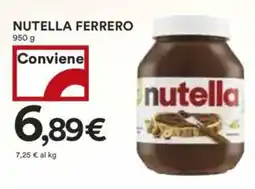 Coop Nutella ferrero offerta