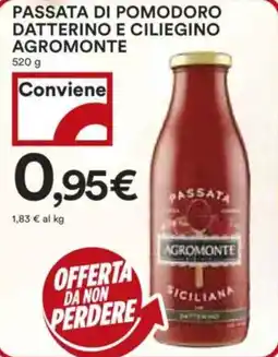 Coop Passata di pomodoro datterino e ciliegino AGROMONTE offerta