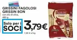 Coop Grissini fagolosi GRISSIN BON offerta