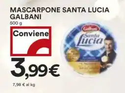 Coop Mascarpone santa lucia GALBANI offerta