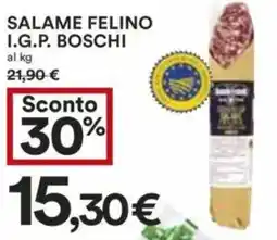 Coop Salame felino i.g.p. BOSCHI offerta
