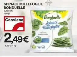 Coop Spinaci millefoglie BONDUELLE offerta