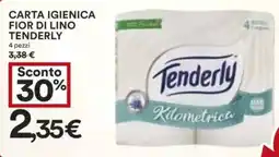 Coop Carta igienica fior di lino TENDERLY offerta